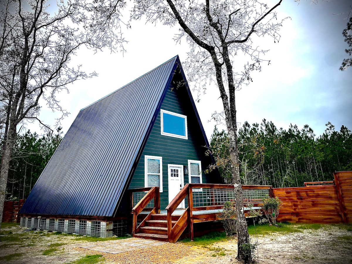 A-Frame of South Ga, corner of two State parks