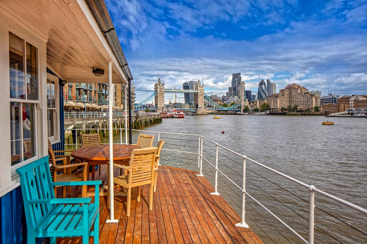 塔桥5 *船屋：伦敦最棒的景色