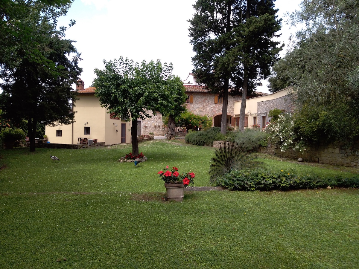 Appartamento BLU,giardino,piscina,8km da Firenze