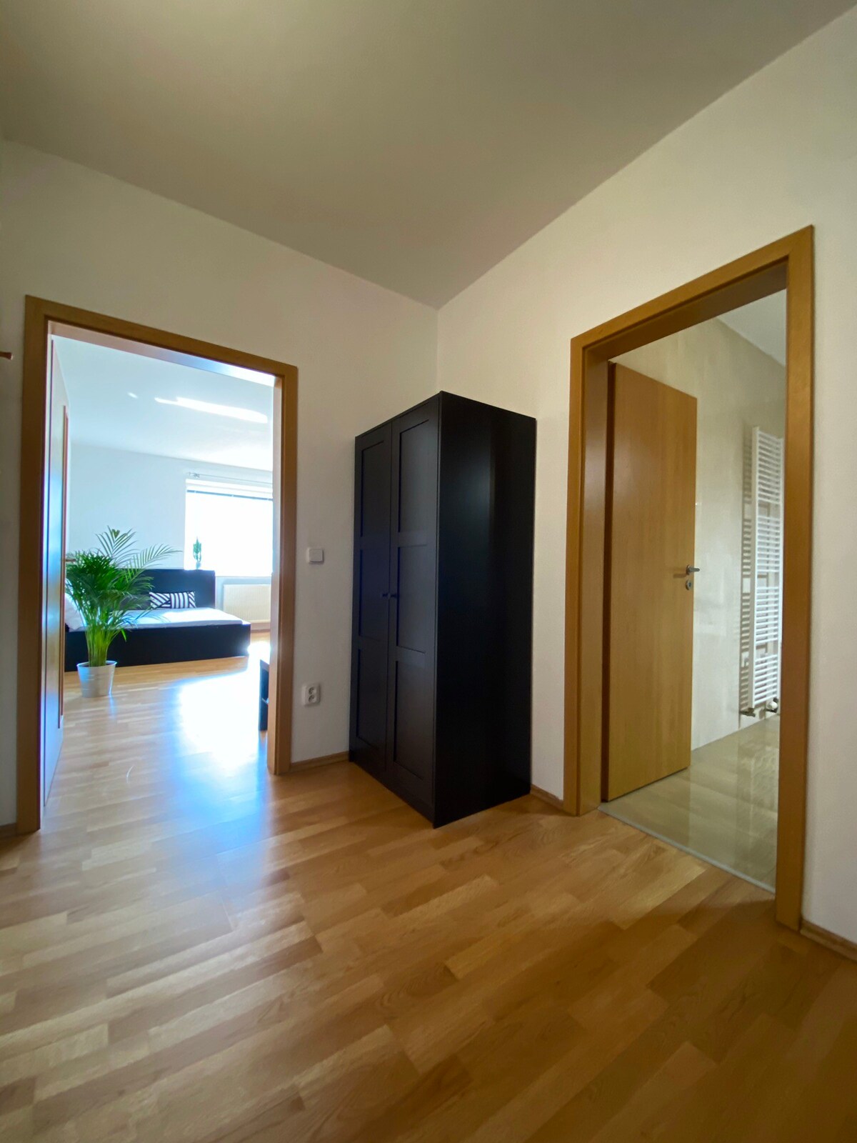 Sunny apartment close to the centre with parking