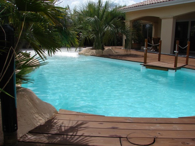 Villa avec piscine chauffée jusqu'à 8 pers.