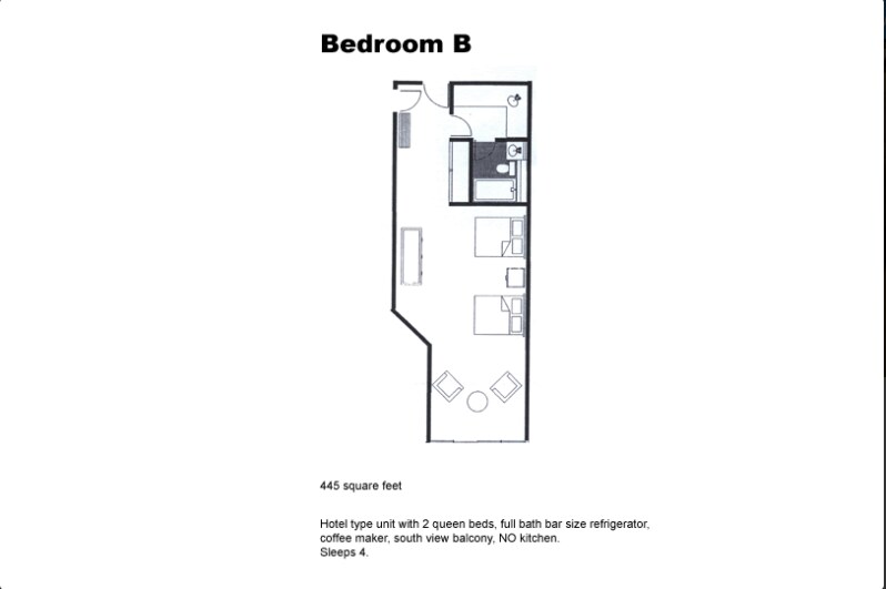 Iron Blosam Lodge, Snowbird, Bedroom B, Unit 424