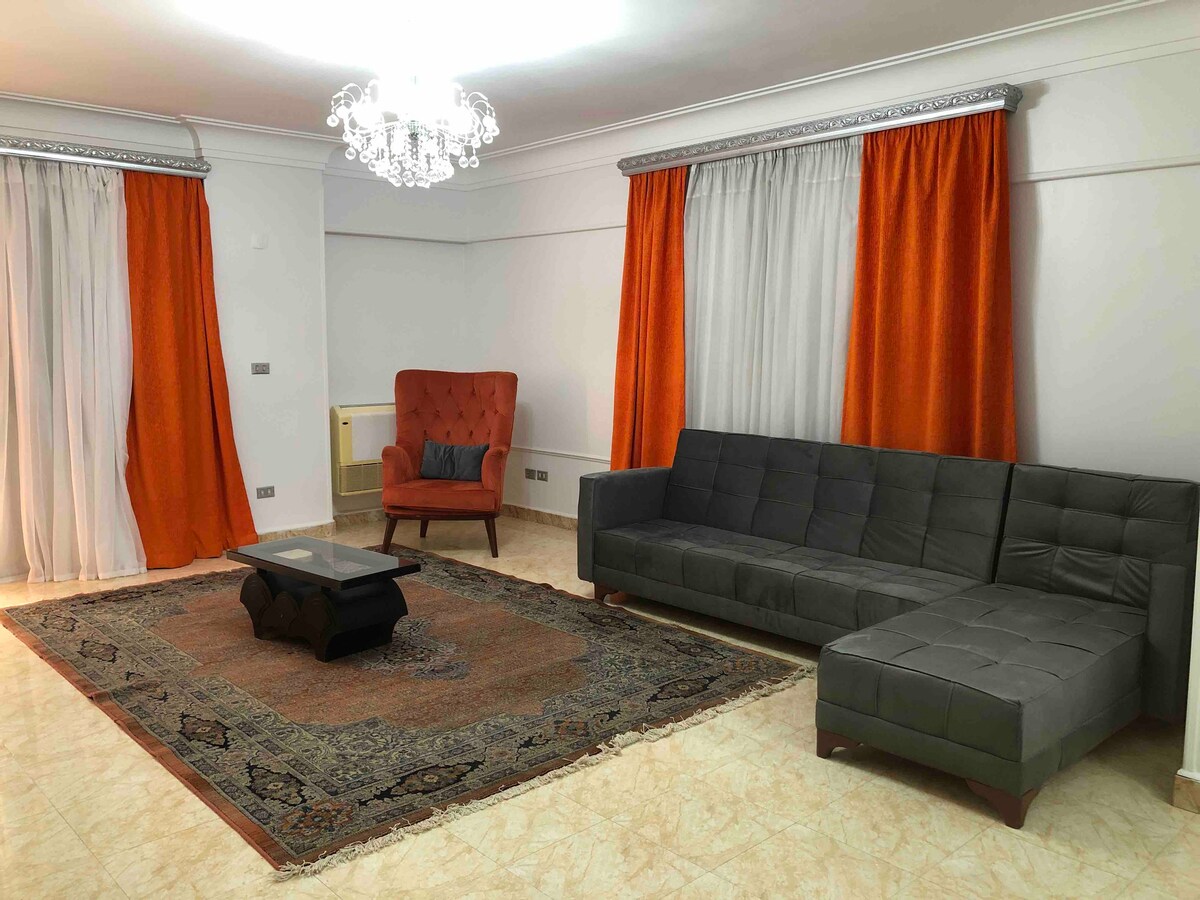 Grand Apartment close to city stars شقة فخمة