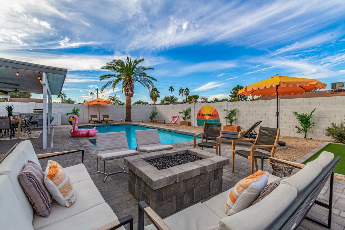 Dreamy Scottsdale Getaway with a Heated Pool!