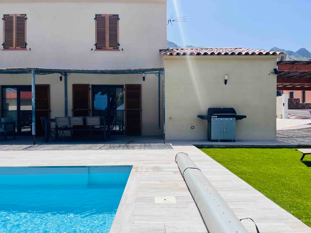 Villa Filogiu avec piscine et jardin