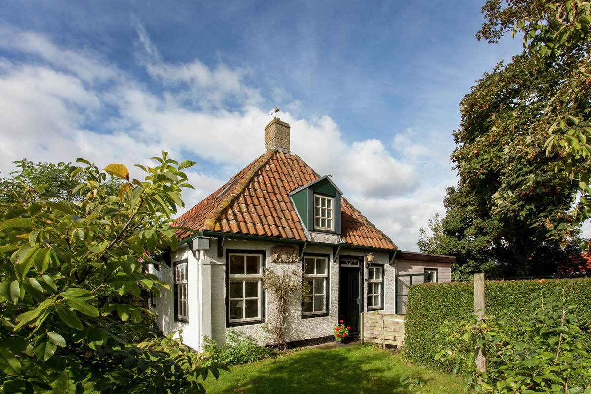 位于Nes Friesland的童话小屋，带花园