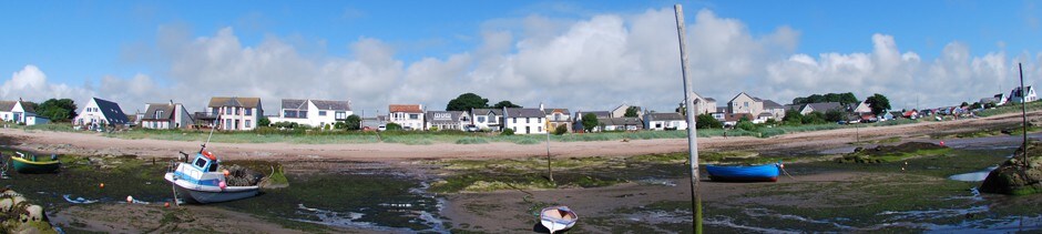 沙滩边的Twiga Cottage ， Carnoustie