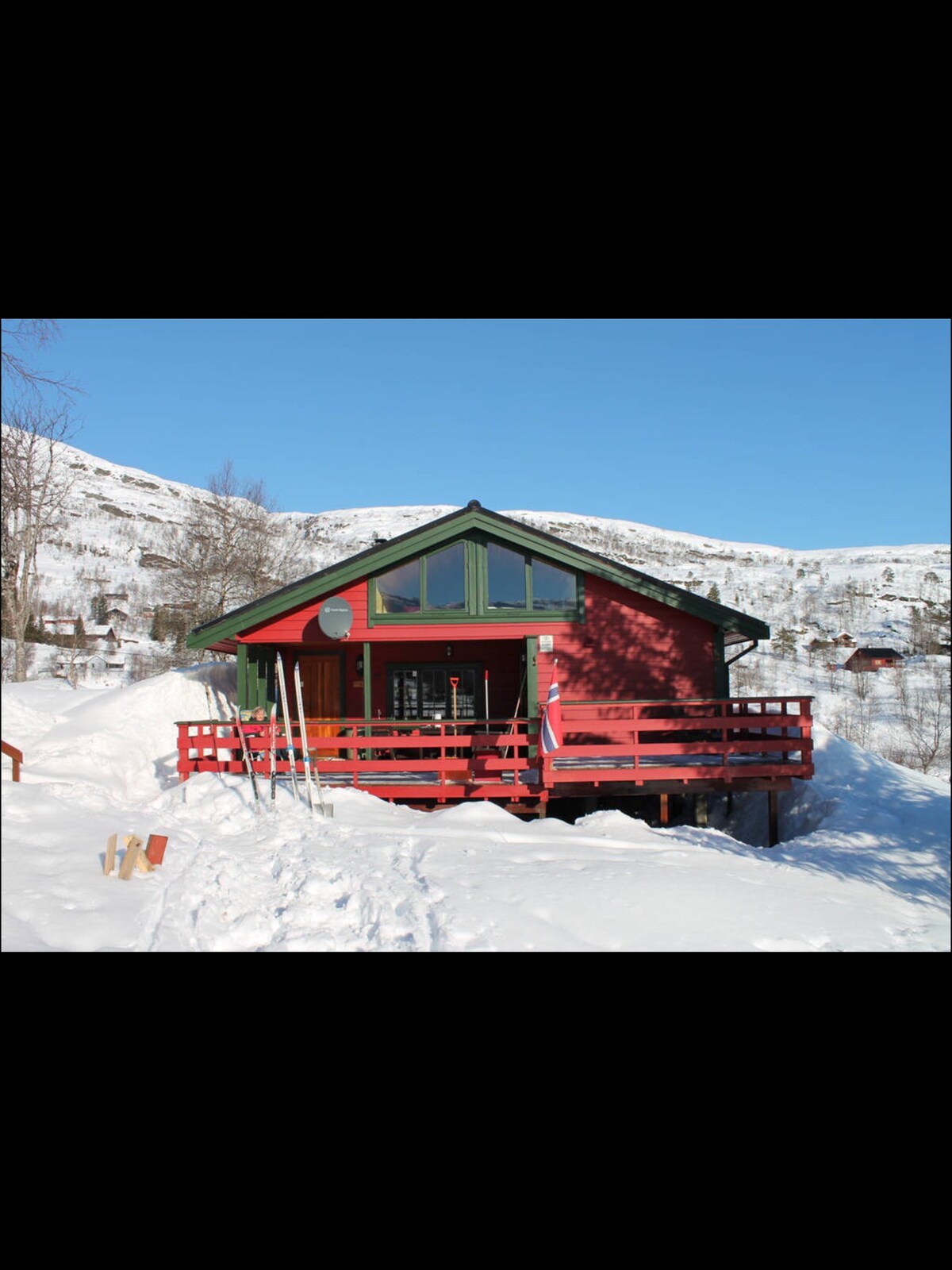 Hütte på Kvamskogen