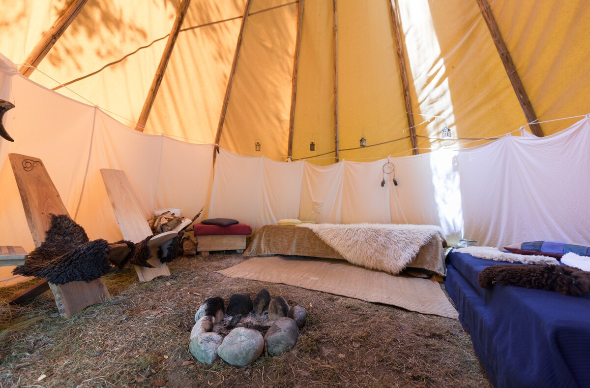 Tipi-Romantik in Thüringen