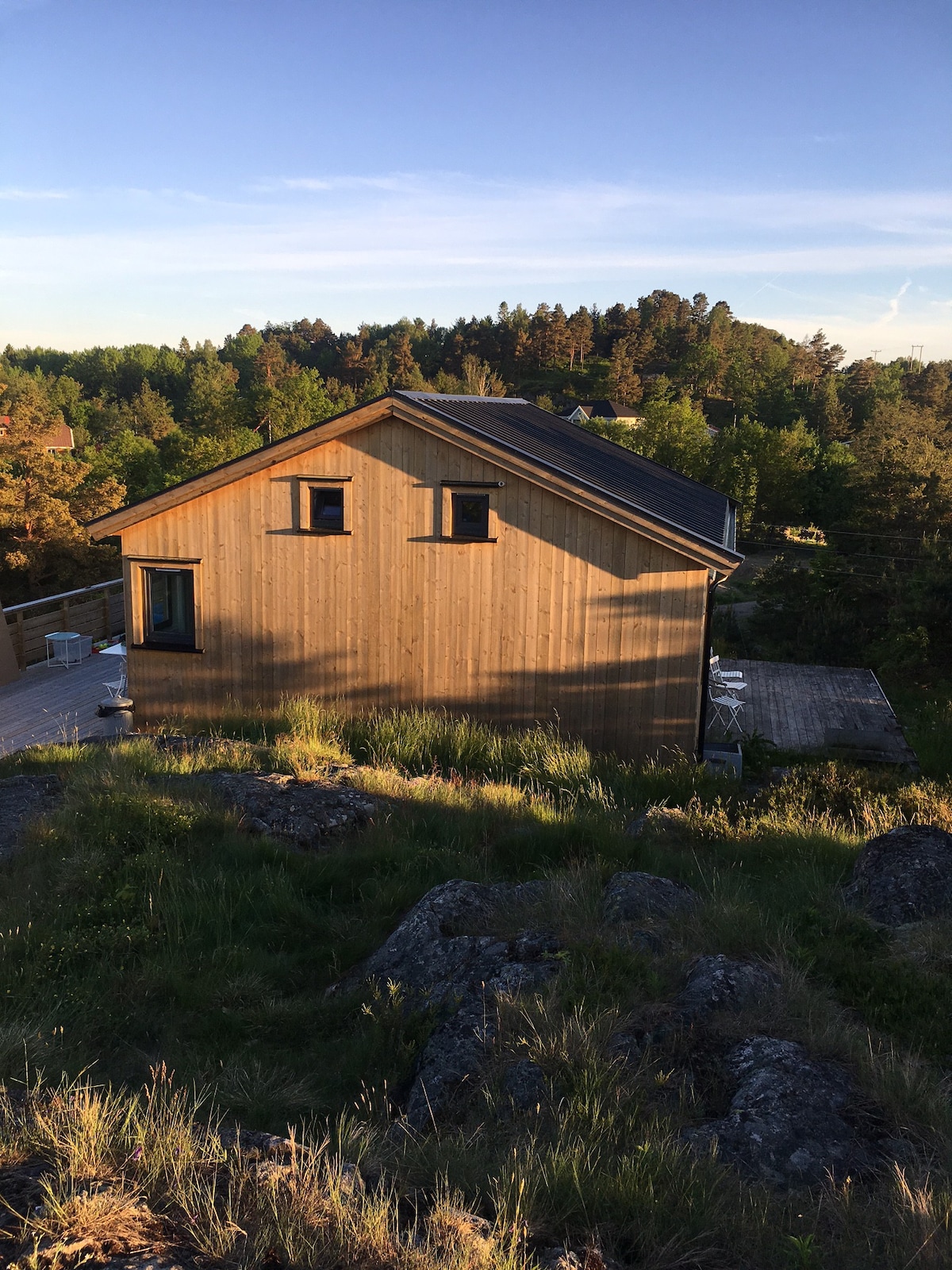 Grimstad ：靠近大海的新小屋