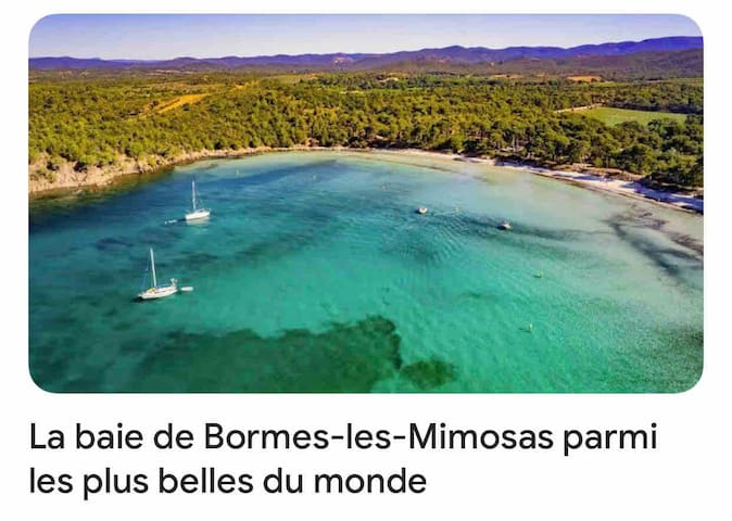 Bormes-les-Mimosas的民宿