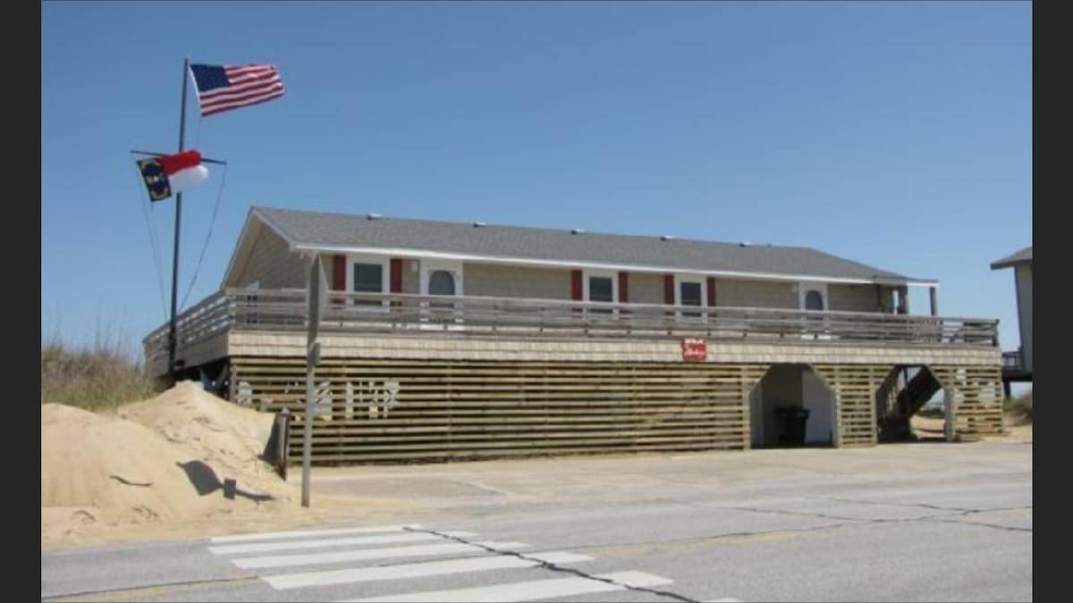 The Salty Shoebox  OBX Oceanfront.