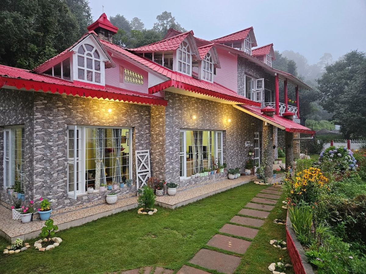 Tathastu Kausani-breathe blend bond with nature!