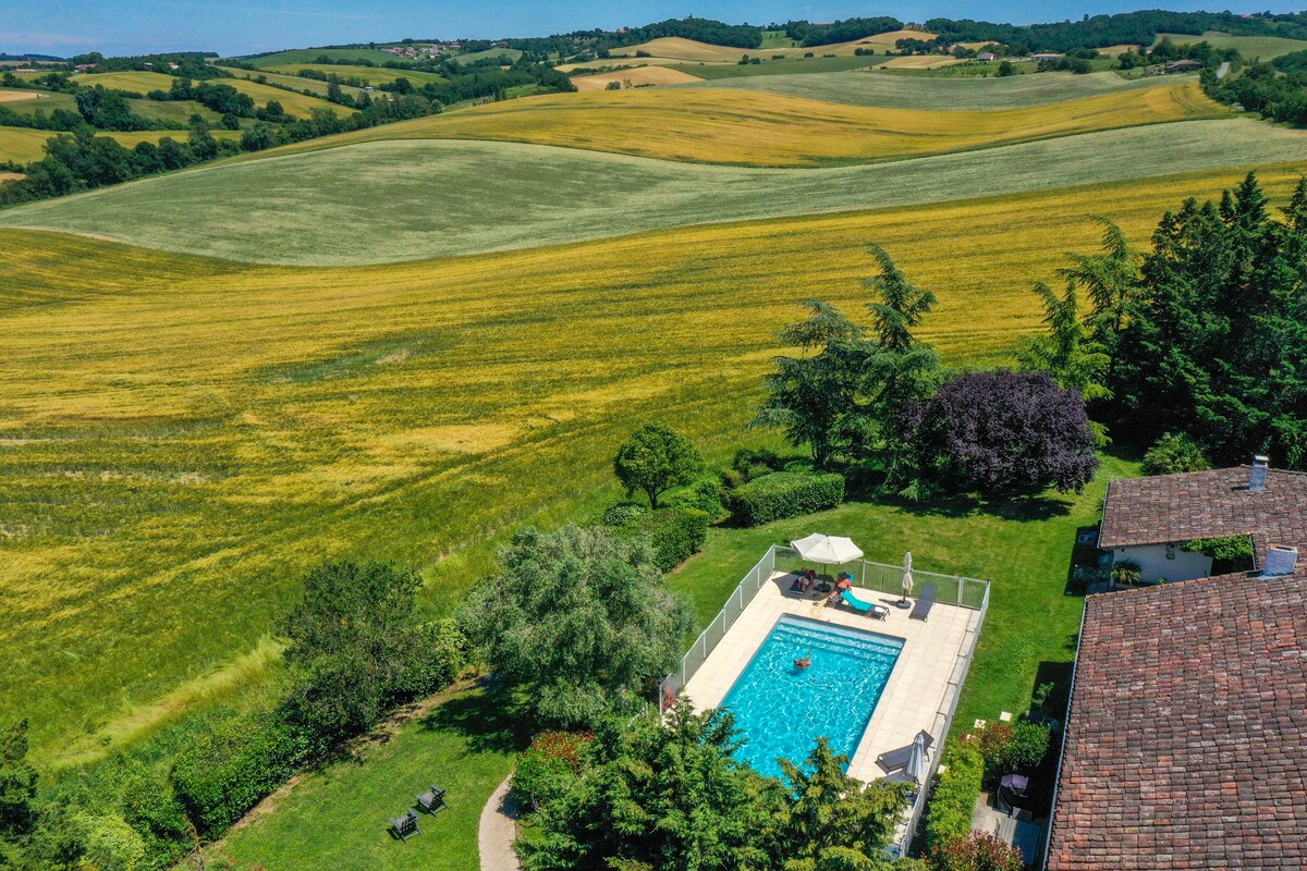 Gers, Gîte Le Grand Rigué - Villa Peyrigué。