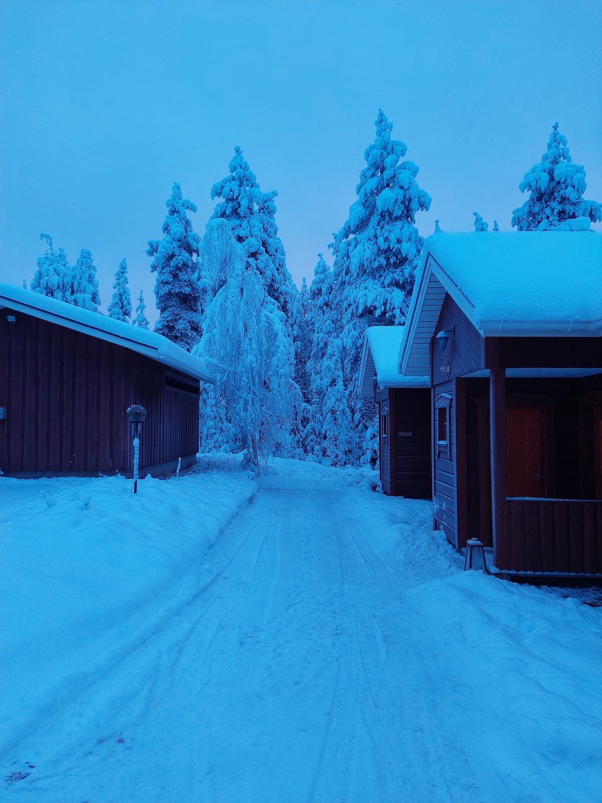 Rovaniemi Ounasvaara的家居小屋