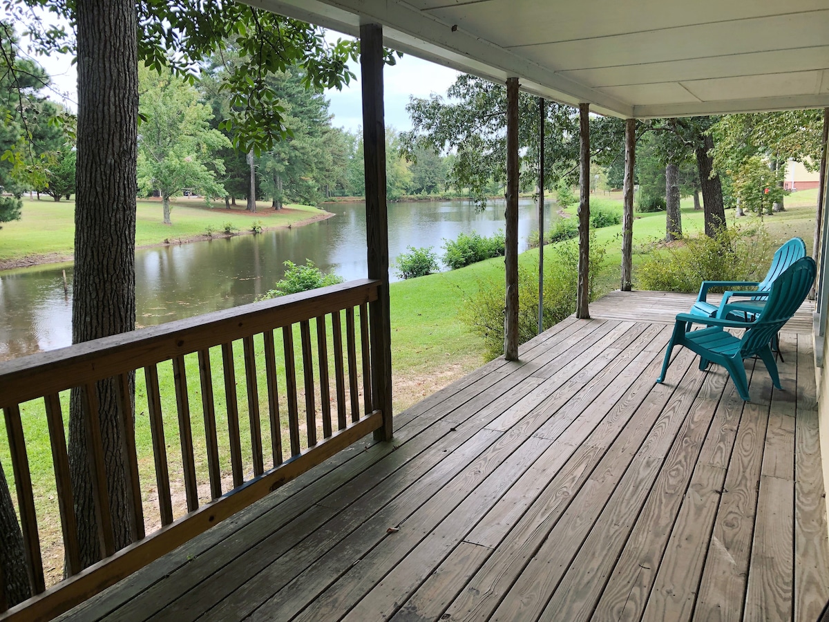 黄色小屋，可观赏美景！