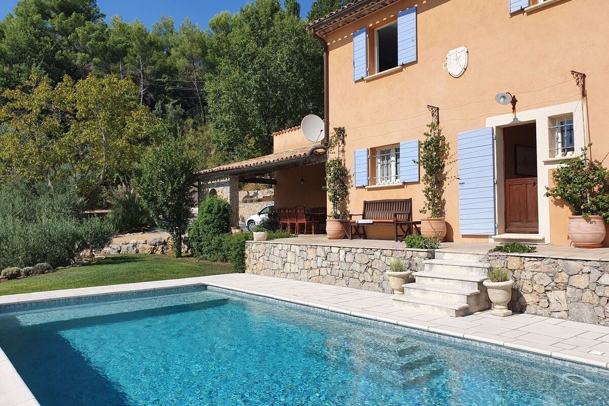 Picturesque holiday home with private pool