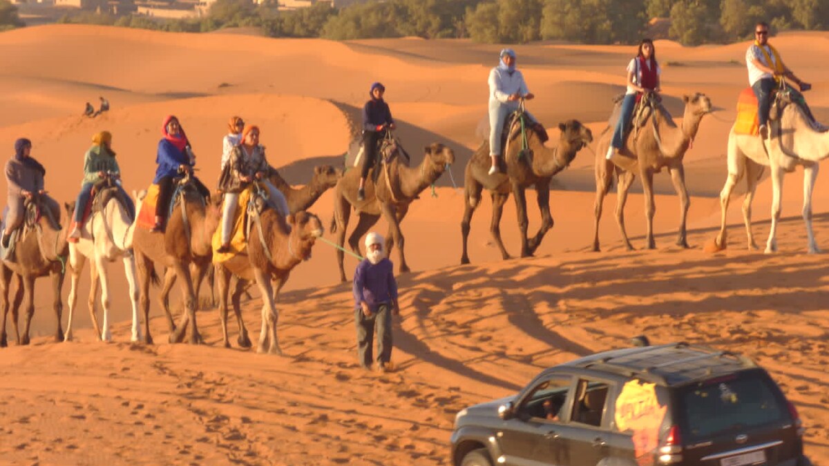梅祖加（ Merzouga ）沙漠露营地之旅