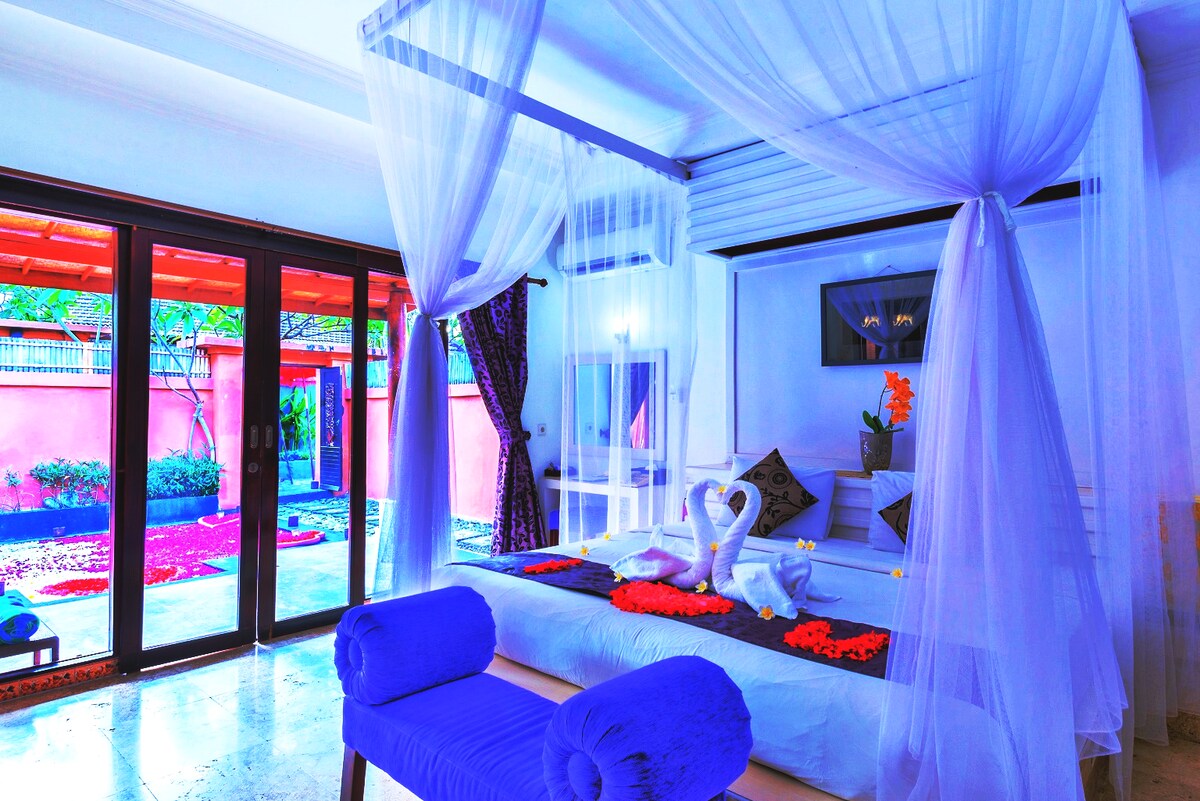 One Bed Room Private Pool Villa at Kuta Bali .