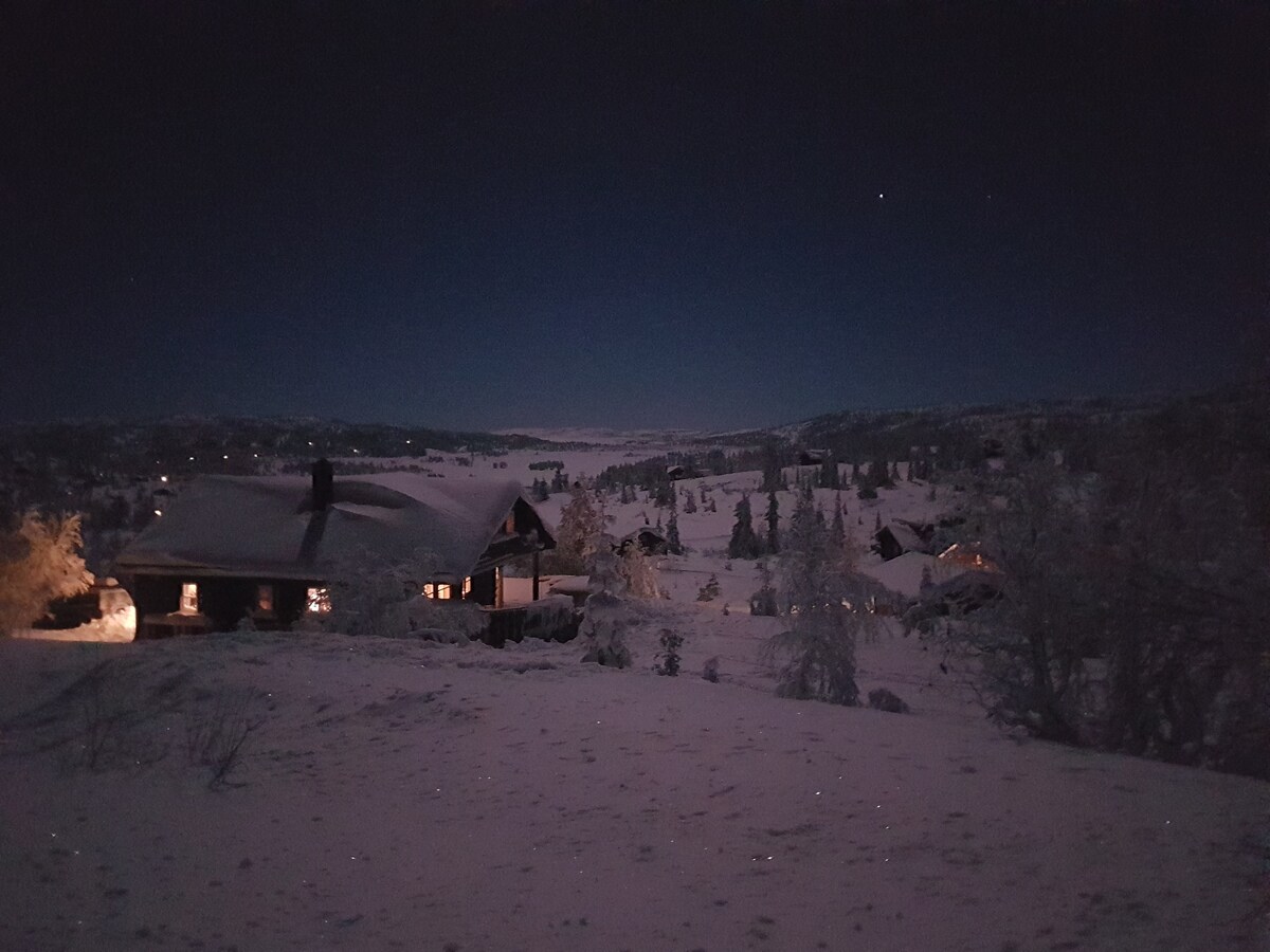 Sylvtjønn乡村小屋，山间天堂，景色迷人