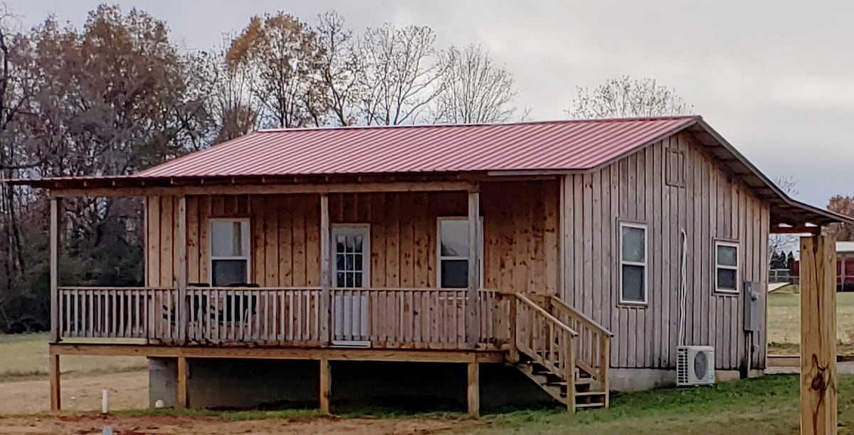 Little Red Roof Farm House