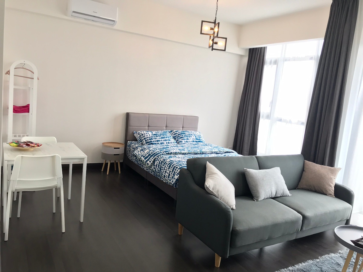 舒适的私人公寓|吉隆坡城中城（ KLCC ）景观|完美出行清新小屋