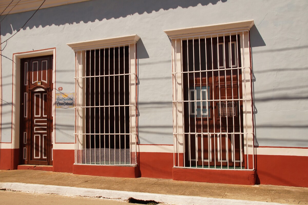 Room 1 of Real Sociedad Hostel, in the Downtown.