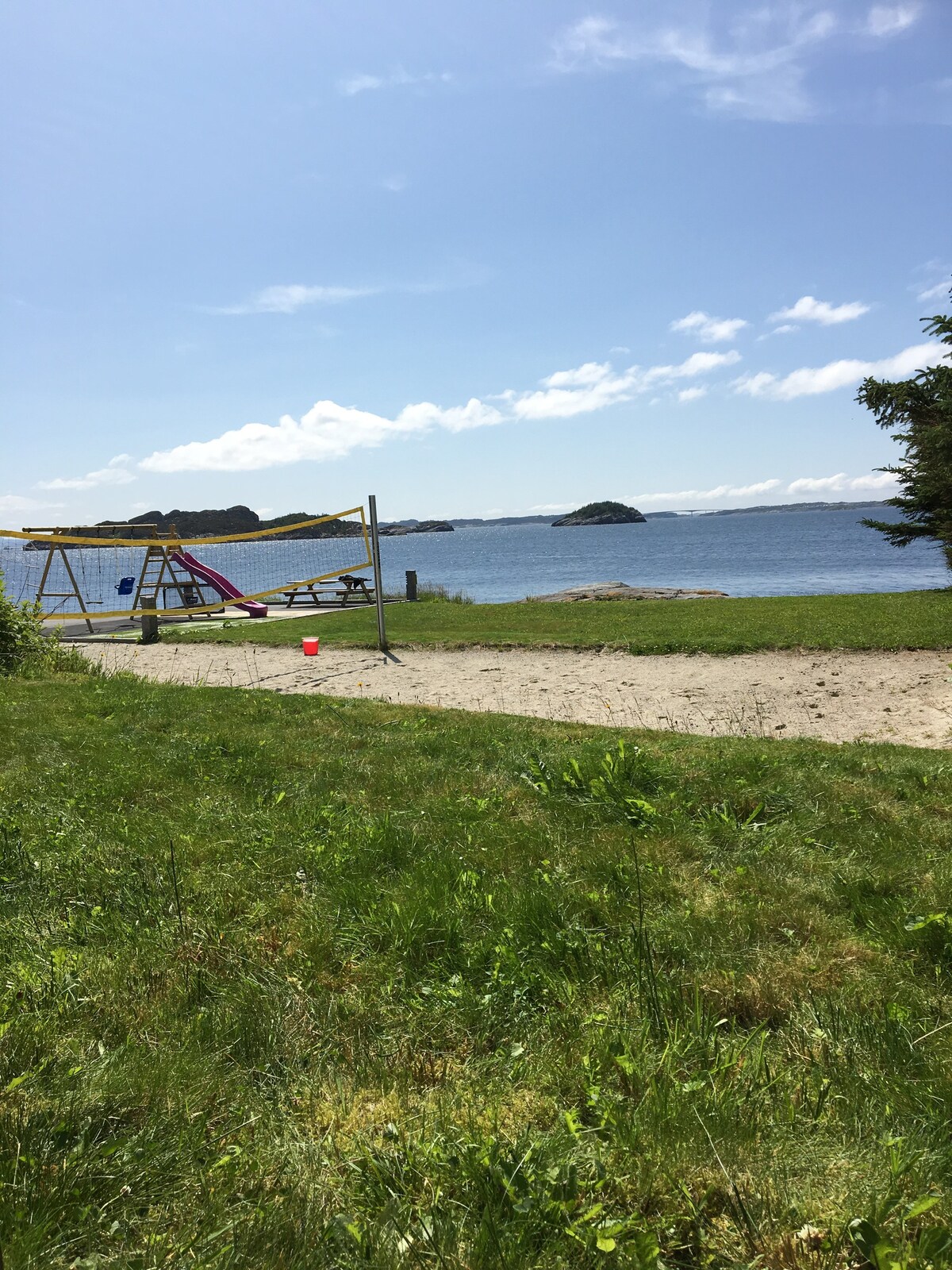挪威卑尔根海滨别墅。免费船只。