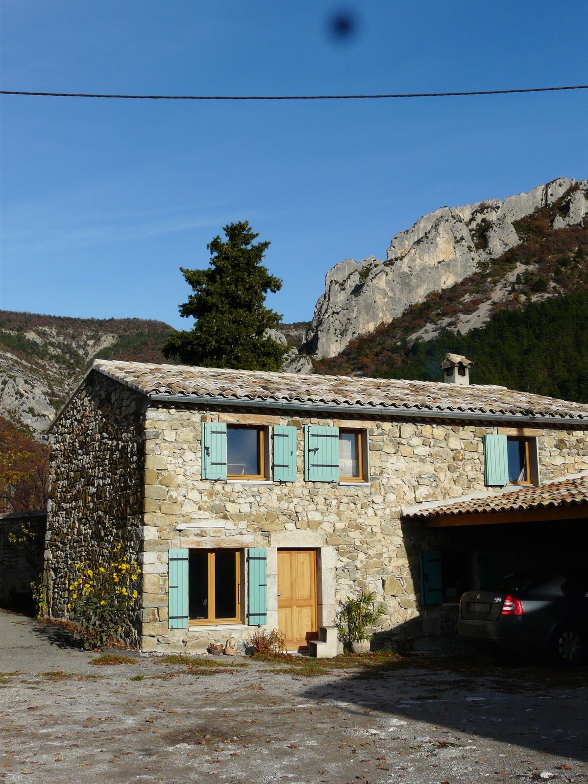 Maison en Drôme Provençale: calme et nature