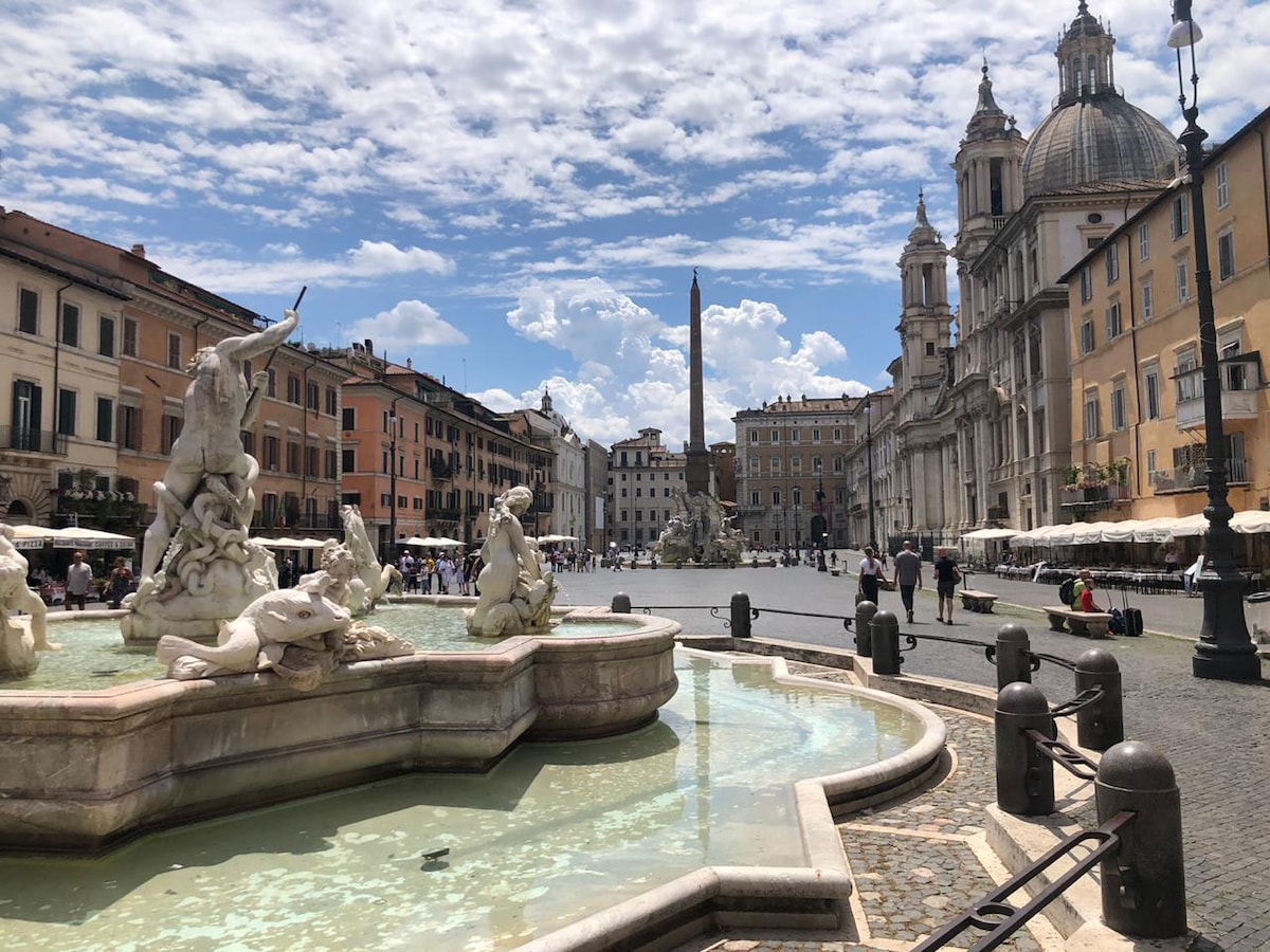 Attico Pasquino ，景观罗马房源