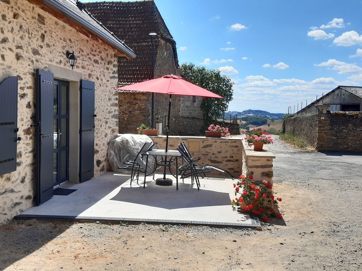 Gite de La Carrière dans un petit village rural