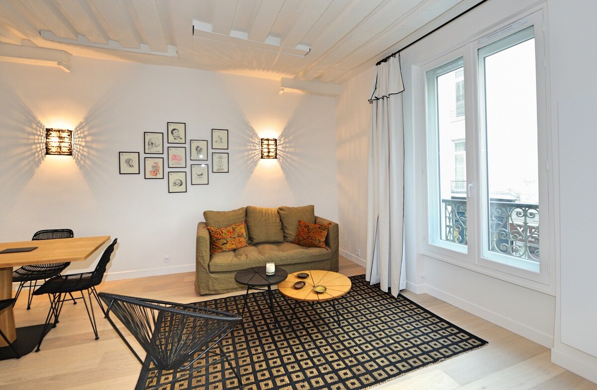 位于巴黎市中心的舒适公寓！