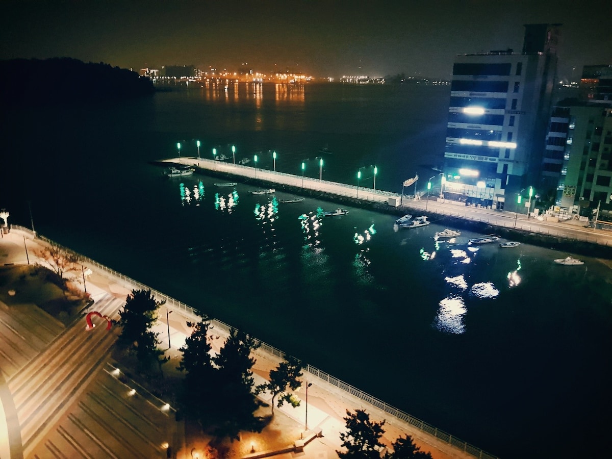 Yeongjongdo （新开业！新开业！七折） Gueup Batter前窗凉爽的海景、城市景观、夜景Gongbae景观