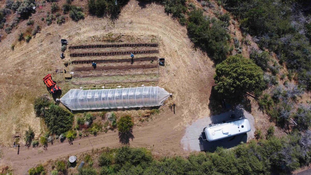 Airstream at Bidwell Canyon Farm