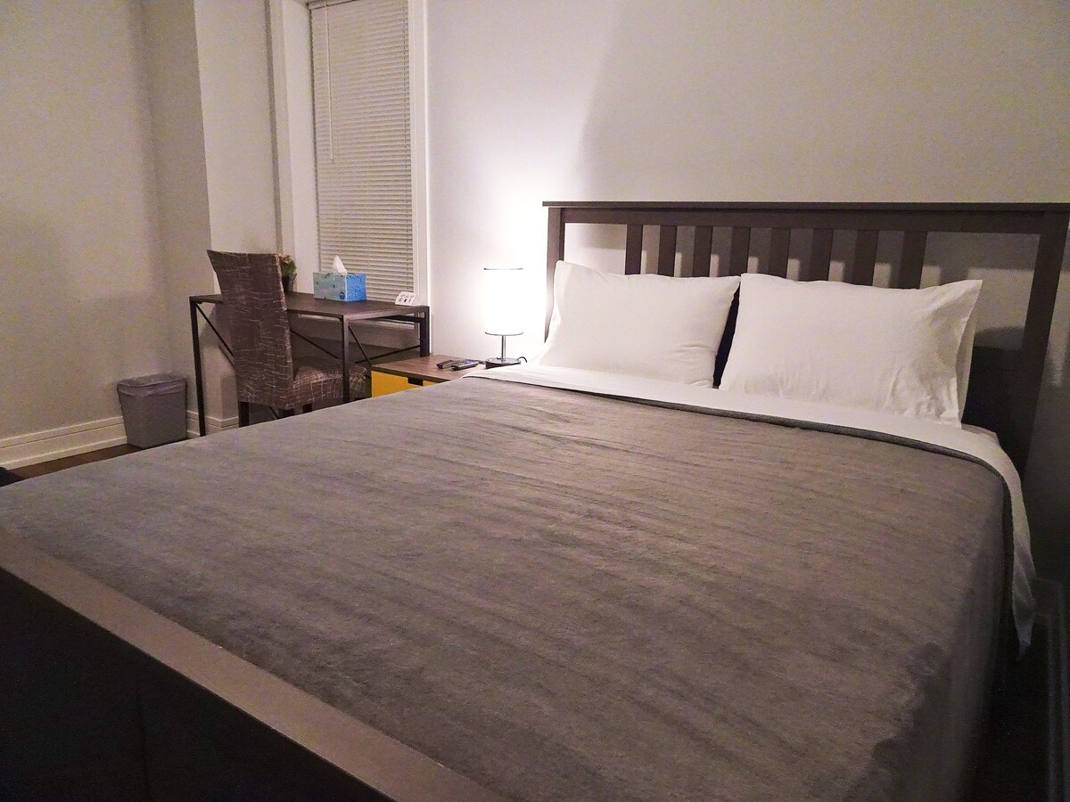 4D5ih1豪华舒适标准双人卧室，靠近芝加哥