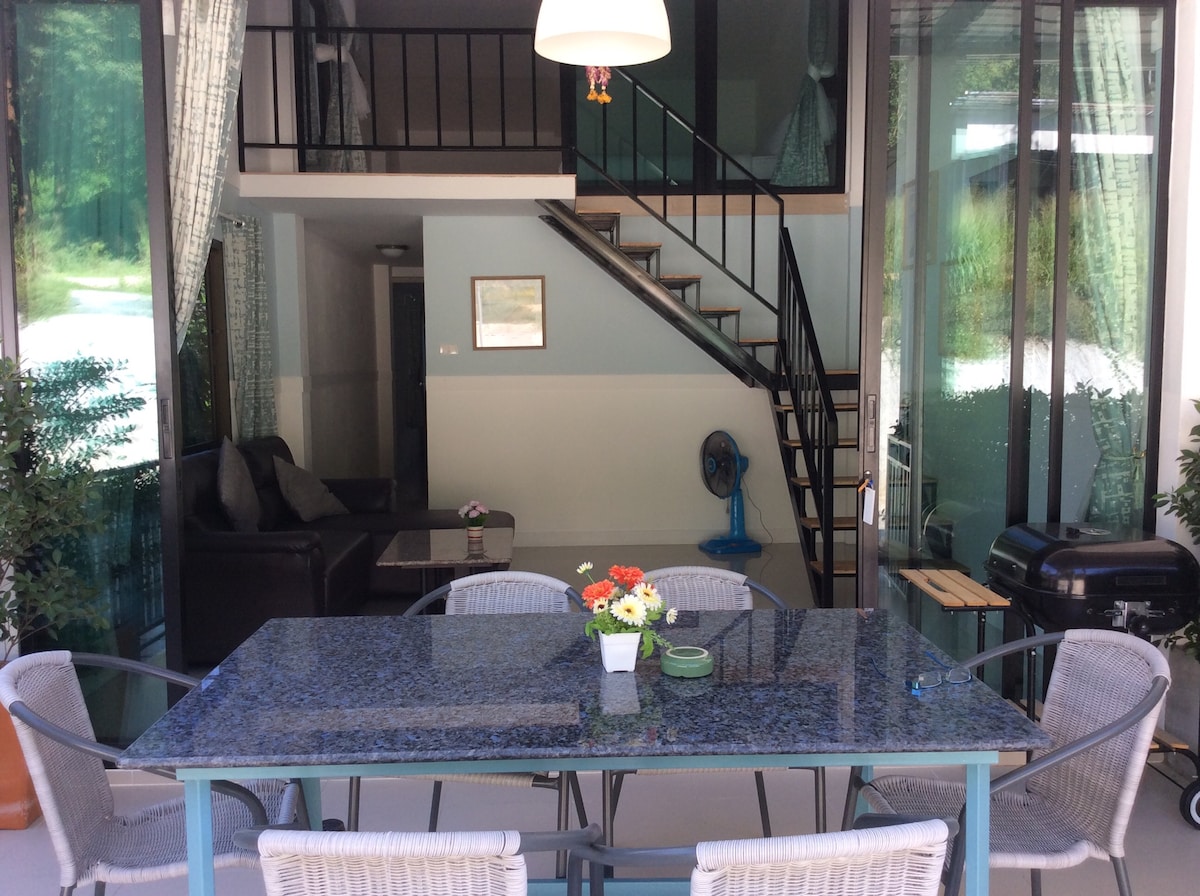 Blue Moon House 3卧室沙美岛（ Koh Samet ）。可入住7人