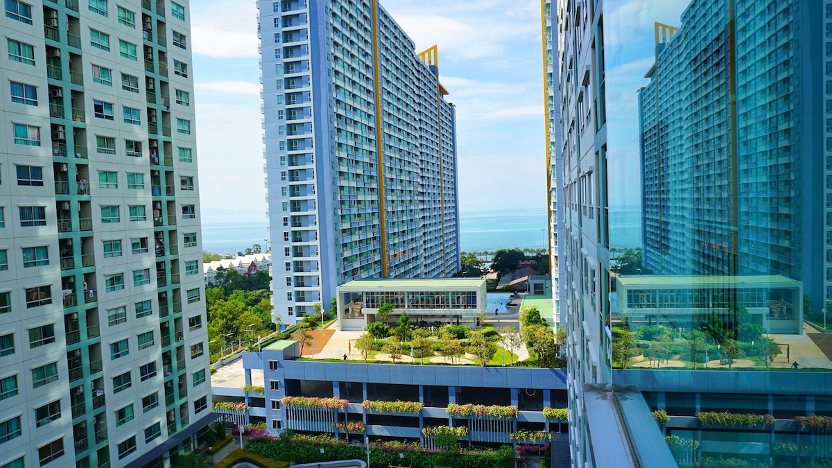 Lumpini park beach  jomtien   月租 +做饭+WIFI+免费停车