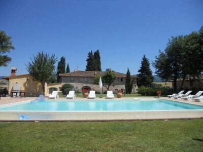 Casa Toscana ，泳池，可欣赏Mugello 4的美景
