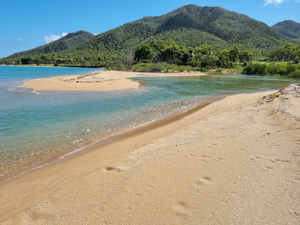 日落海滩、圣灵群岛大陆、格洛斯特角