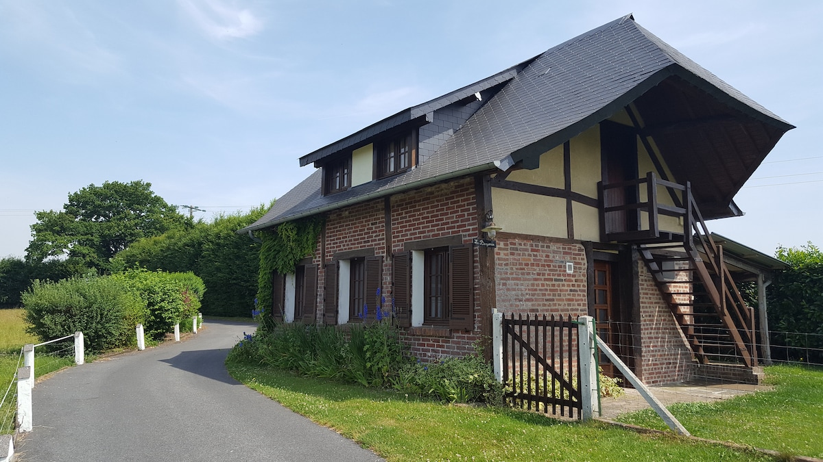 位于大自然中心的舒适小屋（ cottage la Bergerie ）。