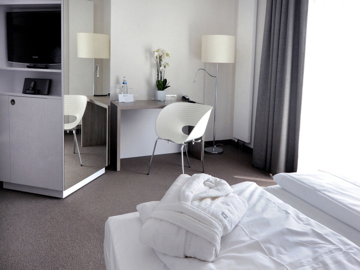 Schweizer Hof酒店（卡塞尔） -带淋浴间/厕所的舒适双人客房