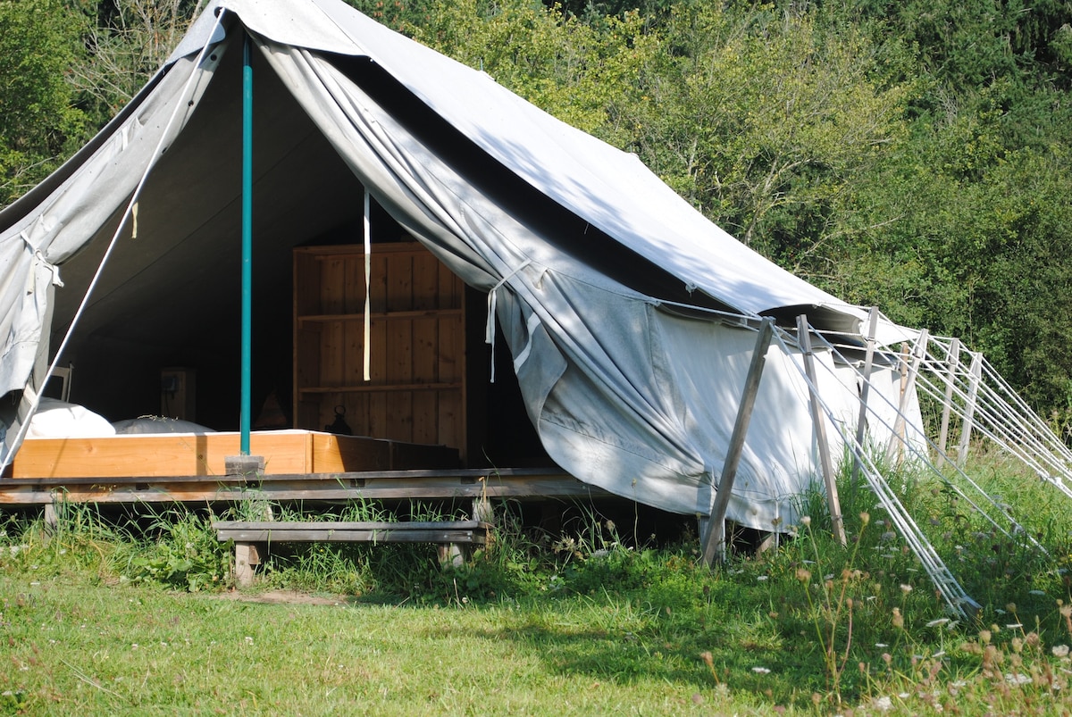 Nature et calme dans une tente Safari ou Yurte