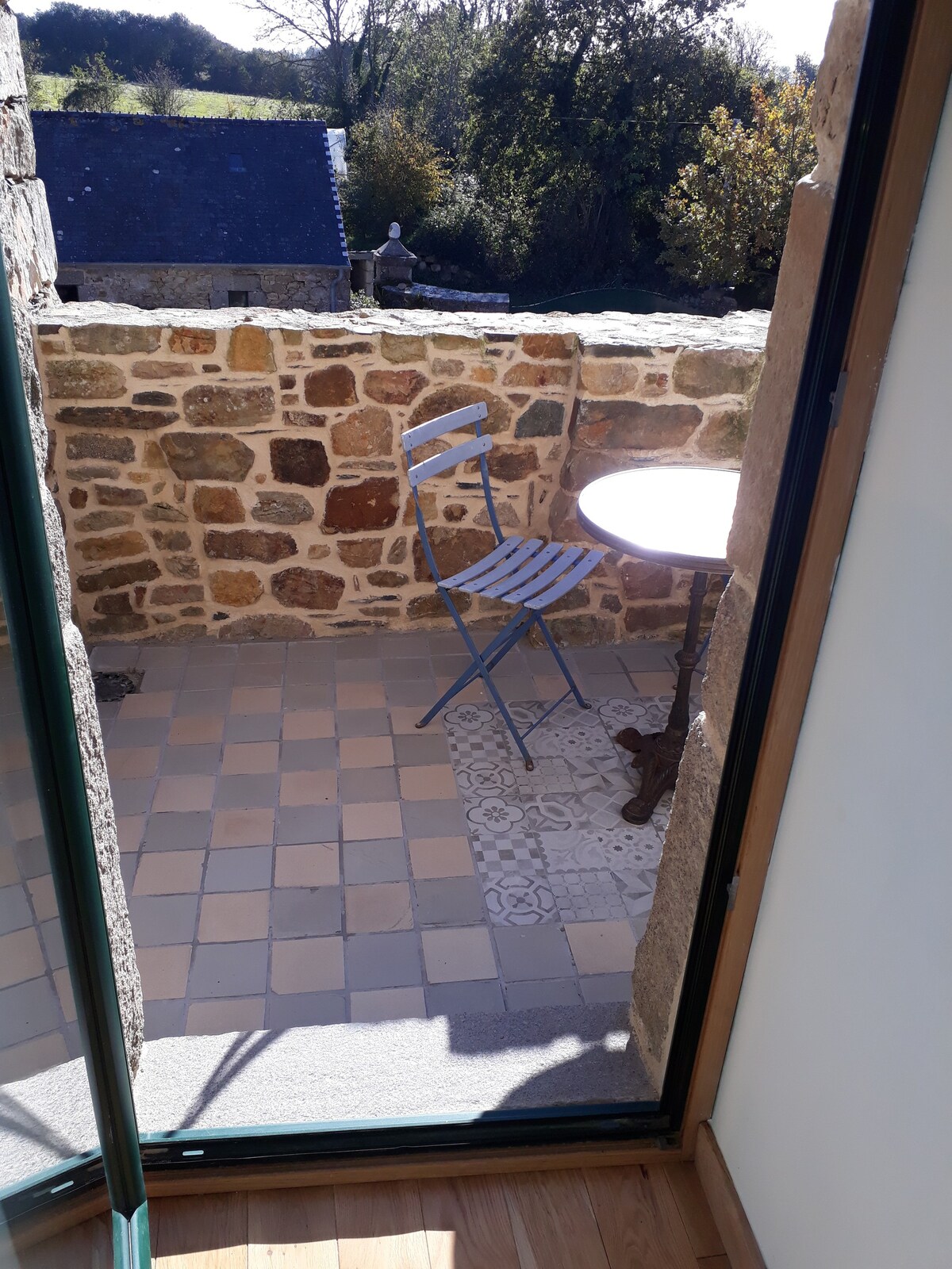 Gîte du haut de Quetteville la terrasse