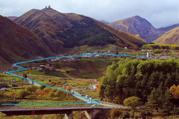 欢迎来到Kazbegi