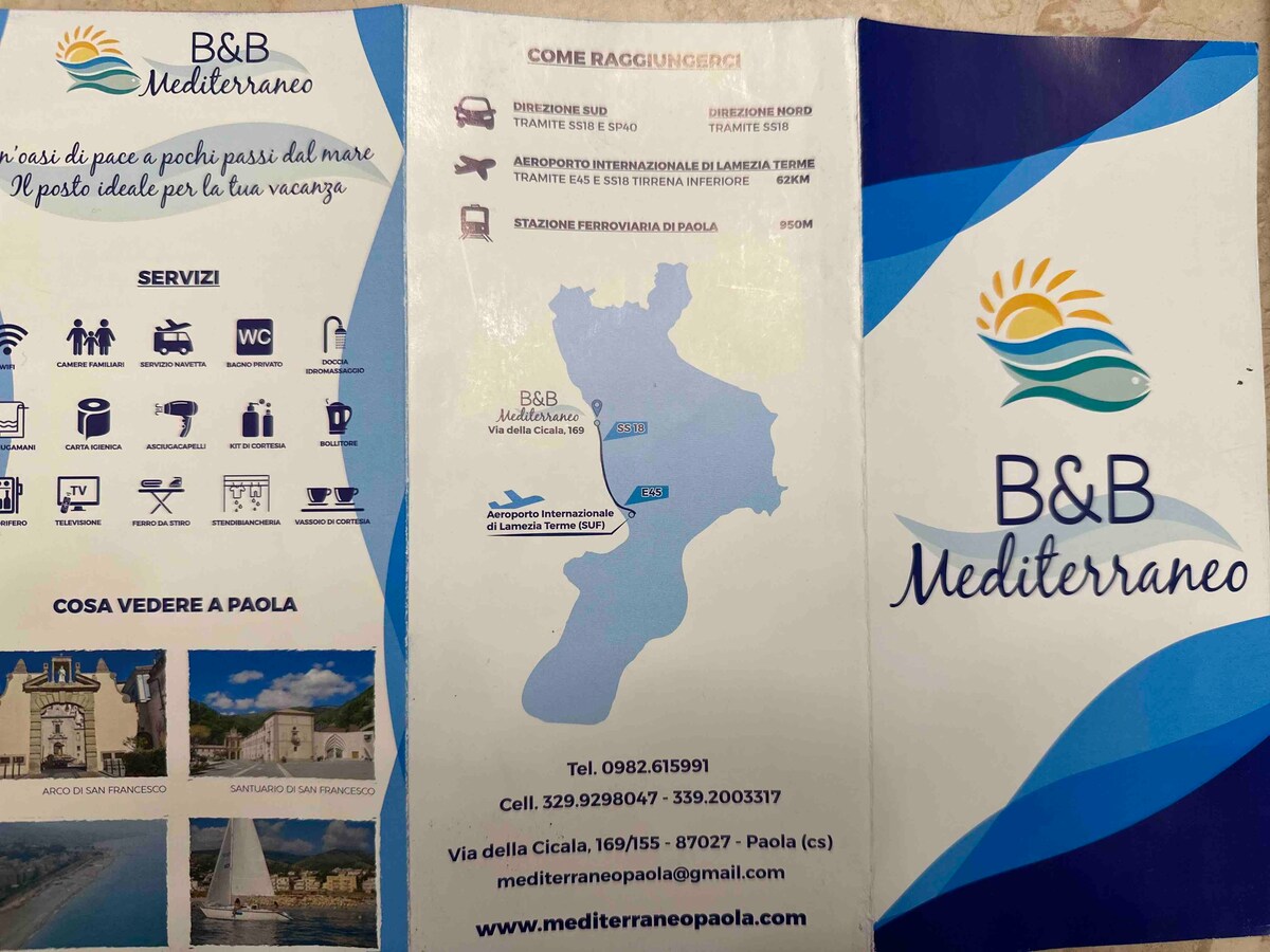 B&B Mediterraneo Paola