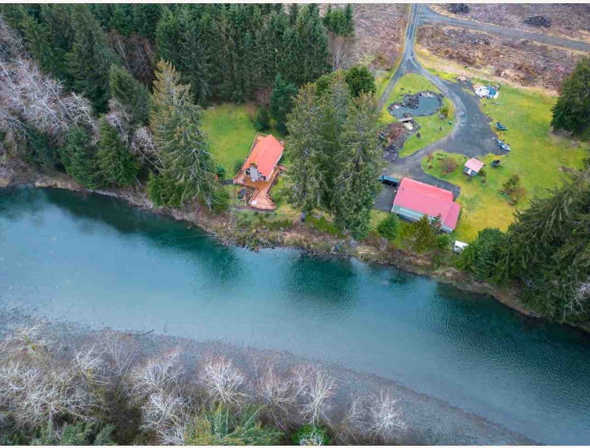 The River Inn; Bogachiel River  
Forks, Washington