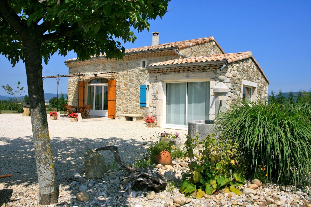 Le Cabanon avec piscine 5 personnes