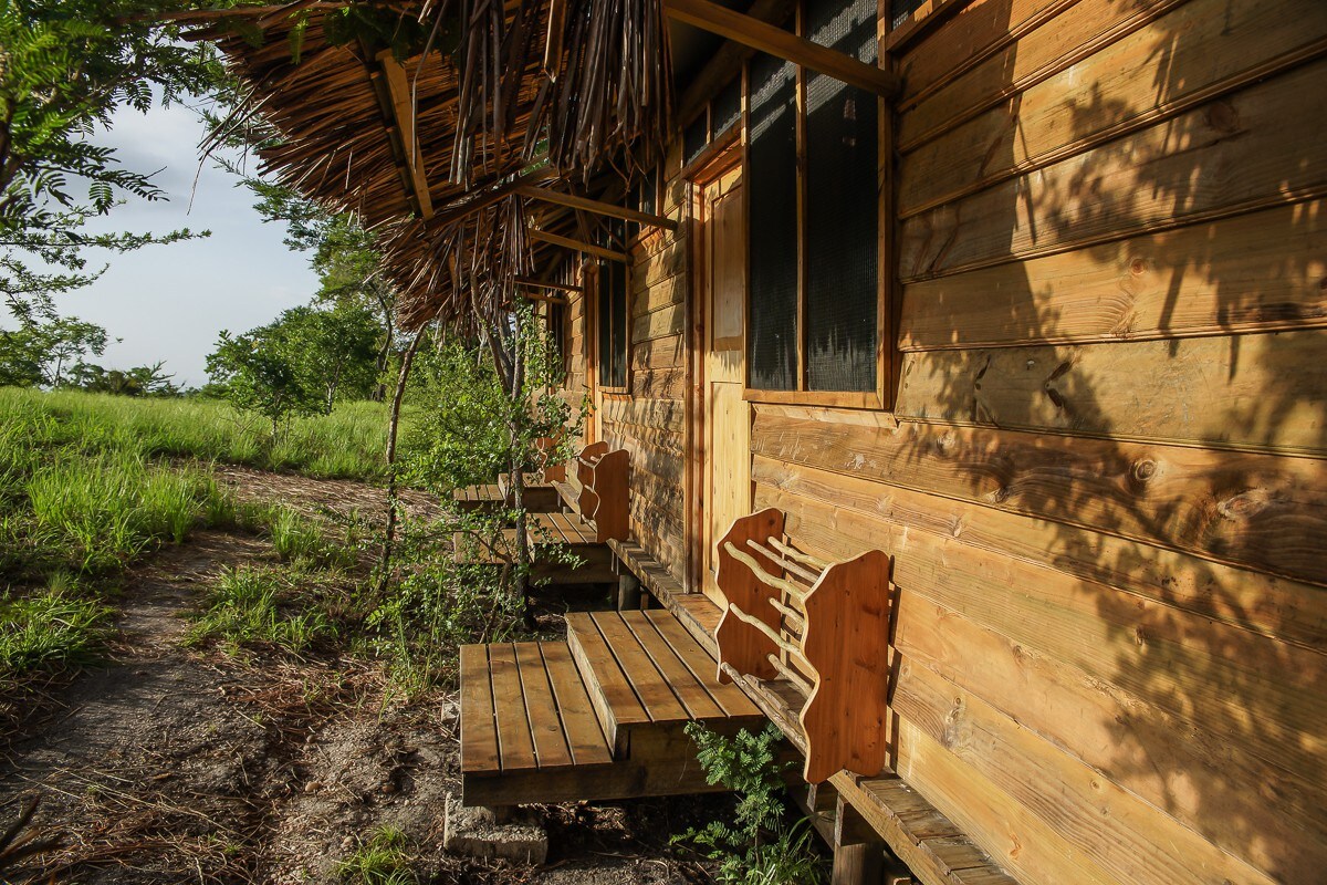 Miseni Retreat生态小屋的家庭