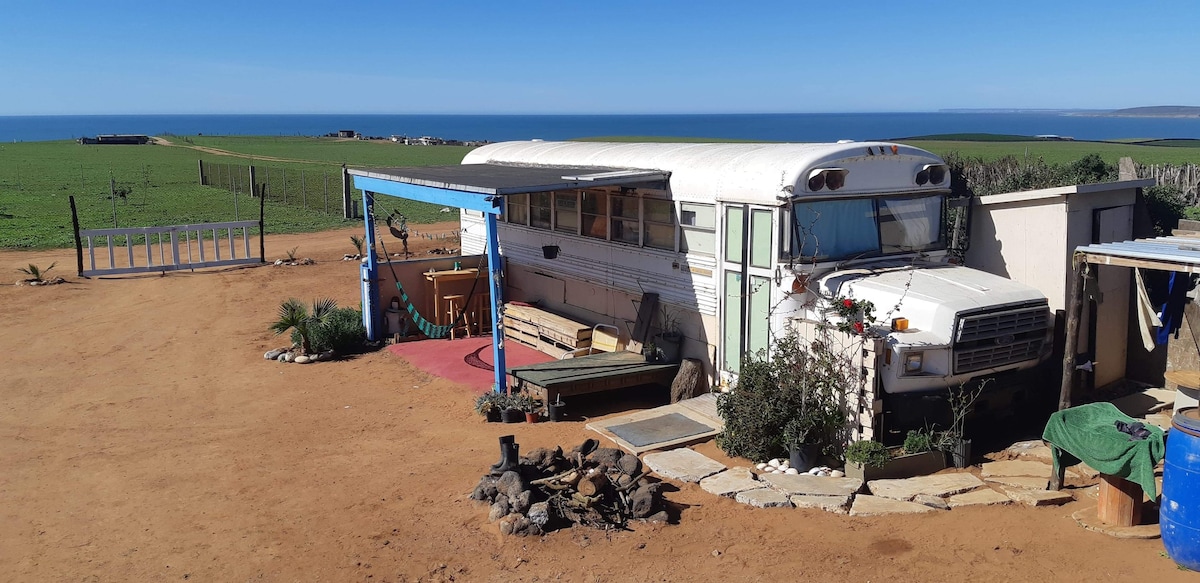 Adele 's Ranch Casita and Bus -海景