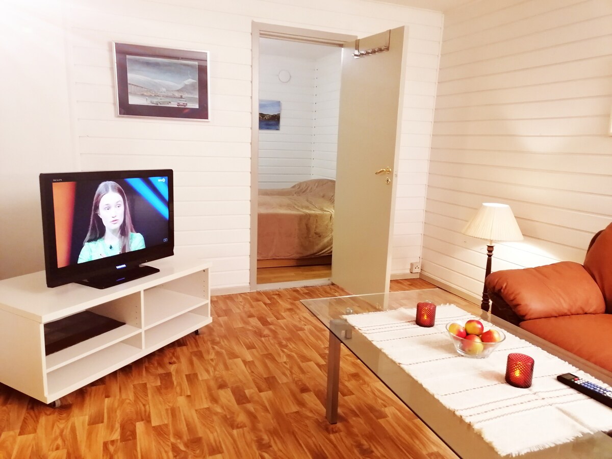 Tromsø ，舒适的公寓，面积40平方米